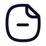 Paper Negative SVG Icon